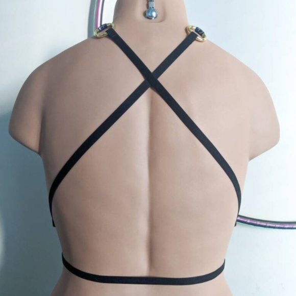 MARIAH Adjustable Nautical Pin-Up Body Harness - Picture 3 of 9